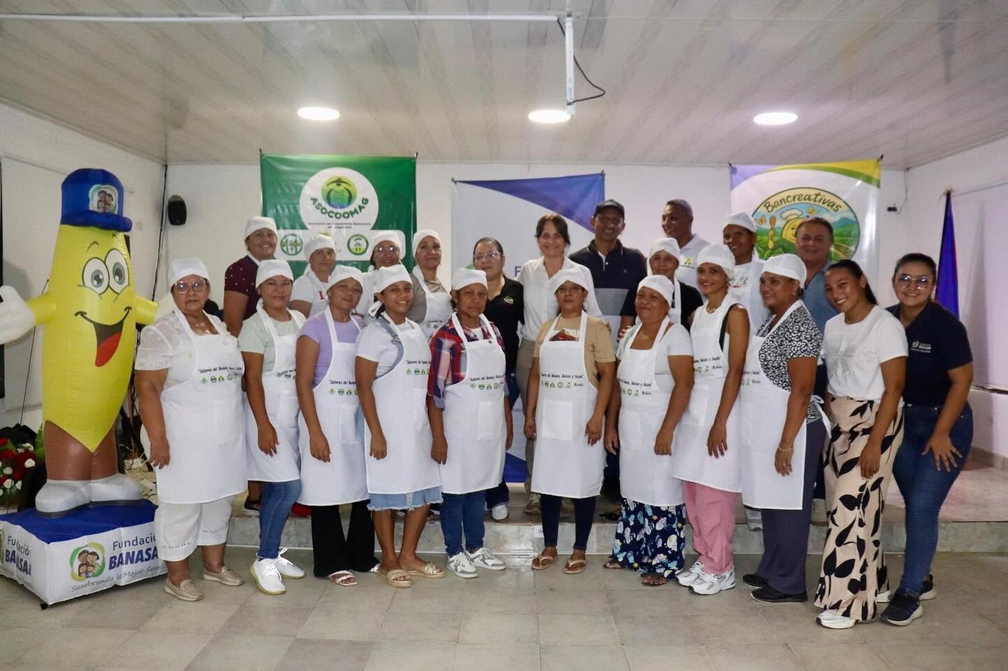 Madres cabeza de hogar se beneficiarán de proyecto liderado por la Fundación Banasan y las cooperativas bananeras de la región